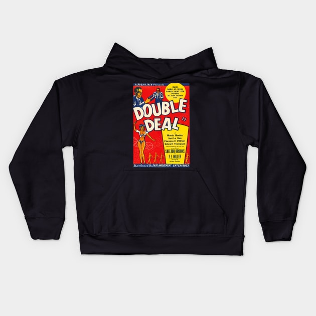 1939 DOUBLE DEAL Kids Hoodie by FauziKenceng